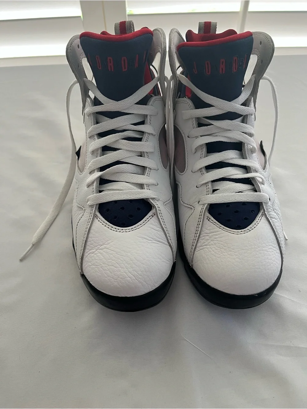 Nike Air Jordan 7 Retro BCFC PSG White University Red Men’s 8.5 CZ0789-105